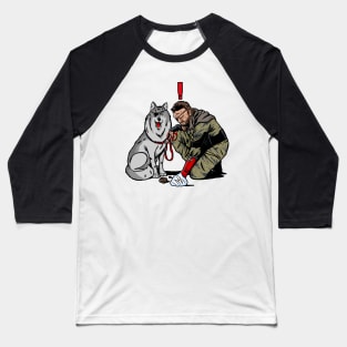 Snake Dogwalker Baseball T-Shirt